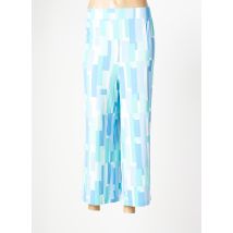 MARBLE - Pantalon 7/8 bleu en polyester - Femme - Taille 44 - Modz