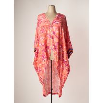 MAT. - Tunique manches longues rose en viscose - Femme - Taille 44 - Modz