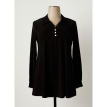 YOEK - Top noir en polyester - Femme - Taille 44 - Modz