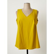YESTA - Top jaune en nylon - Femme - Taille 54 - Modz