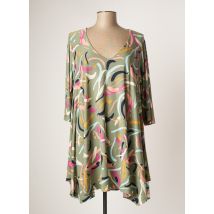 ONE O ONE - Tunique manches longues vert en polyester - Femme - Taille TU - Modz