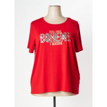 7 SEASONS - T-shirt rouge en viscose pour femme - Taille 48 - Modz