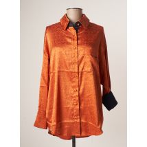 SKATÏE - Tunique manches longues orange en polyester - Femme - Taille 38 - Modz