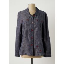 TELMAIL - Veste casual bleu en lin - Femme - Taille 38 - Modz