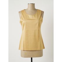 MONTAGUT - Top beige en coton - Femme - Taille 36 - Modz