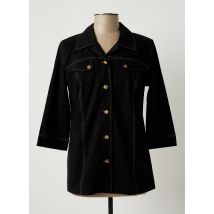TELMAIL - Veste casual noir en coton - Femme - Taille 42 - Modz