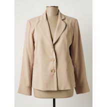 LEWINGER - Blazer beige en polyester - Femme - Taille 44 - Modz