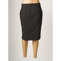 TELMAIL - Jupe mi-longue gris en viscose - Femme - Taille 46 - Modz