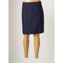 ATELIER GARDEUR - Jupe mi-longue bleu en laine - Femme - Taille 46 - Modz
