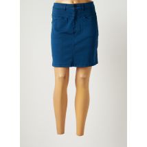 BLUTSGESCHWISTER - Jupe courte bleu en coton - Femme - Taille 36 - Modz