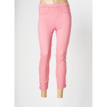WHITE STUFF - Pantalon 7/8 rose en coton - Femme - Taille 36 - Modz
