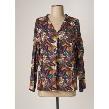 LA FIANCÉE - Blouse marron en viscose - Femme - Taille 36 - Modz