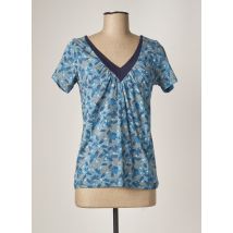 TRANQUILLO - T-shirt bleu en coton pour femme - Taille 38 - Modz