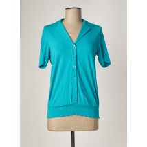 BAKERY LADIES - T-shirt bleu en viscose - Femme - Taille 34 - Modz