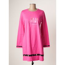 ROSE POMME - Chemise de nuit rose en coton pour femme - Taille 42 - Modz