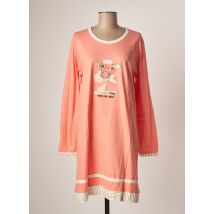 ROSE POMME - Chemise de nuit orange en coton pour femme - Taille 38 - Modz