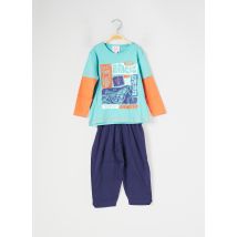 ROSE POMME - Pyjama bleu en coton pour garçon - Taille 2 A - Modz