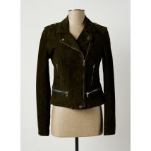 ROSE GARDEN - Veste en cuir vert en cuir - Femme - Taille 36 - Modz