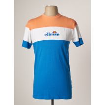 ELLESSE - T-shirt bleu en coton pour homme - Taille XS - Modz