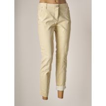 ELISA CAVALETTI - Pantalon slim jaune en coton pour femme - Taille W28 - Modz
