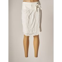 NÜ - Jupe courte blanc en viscose - Femme - Taille 44 - Modz