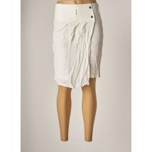 NÜ - Jupe courte blanc en viscose - Femme - Taille 42 - Modz