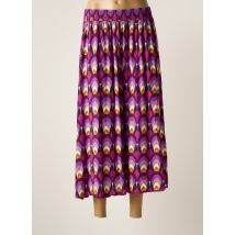 LA PETITE ETOILE - Jupe longue violet en viscose pour femme - Taille 40 - Modz