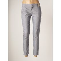 REIKO - Pantalon chino bleu en polyester - Femme - Taille W30 - Modz
