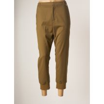 TWIN-SET SIMONA BARBIERI - Pantalon 7/8 vert en polyester - Femme - Taille 48 - Modz