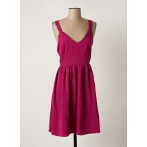 LOVIE & CO - Robe mi-longue violet en polyester - Femme - Taille 38 - Modz