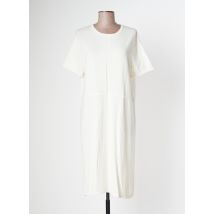 A.POIL - Robe pull beige en coton - Femme - Taille 38 - Modz