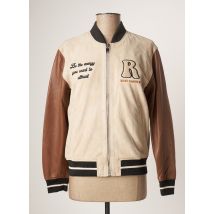ROSE GARDEN - Veste en cuir beige en cuir - Femme - Taille 38 - Modz