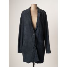 ROSE GARDEN - Veste en cuir bleu en cuir pour femme - Taille 40 - Modz