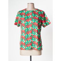 BLUTSGESCHWISTER - T-shirt vert en coton pour femme - Taille 36 - Modz