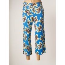 ZILCH - Pantalon 7/8 bleu en viscose - Femme - Taille 36 - Modz
