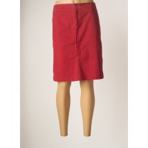 WHITE STUFF - Jupe mi-longue rouge en coton pour femme - Taille 46 - Modz