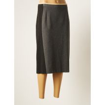 BASLER - Jupe mi-longue gris en viscose - Femme - Taille 50 - Modz