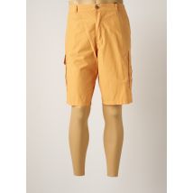 PETER COFOX - Bermuda orange en coton - Homme - Taille 38 - Modz