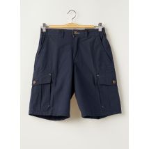 PETER COFOX - Bermuda bleu en coton - Homme - Taille 38 - Modz