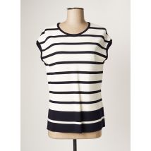BASLER - Pull blanc en viscose - Femme - Taille 40 - Modz