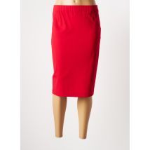 BASLER - Jupe mi-longue rouge en viscose - Femme - Taille 42 - Modz