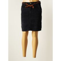 HAPPY - Jupe mi-longue bleu en coton - Femme - Taille W26 - Modz