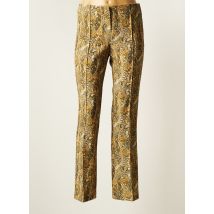 EMABLUES - Pantalon slim vert en polyester - Femme - Taille 34 - Modz