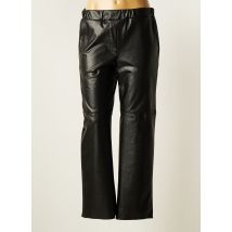 EMA BLUE'S - Pantalon droit noir en polyester - Femme - Taille 36 - Modz