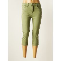 NORFY - Pantacourt vert en coton - Femme - Taille 36 - Modz