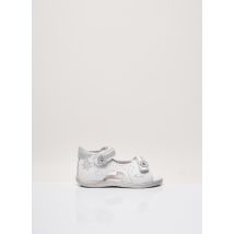 NOËL - Sandales/Nu pieds blanc en cuir - Fille - Taille 25 - Modz
