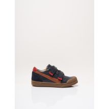 10 IS - Baskets bleu en cuir - Garçon - Taille 30 - Modz