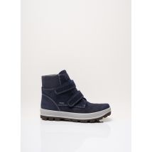 SUPERFIT - Bottines/Boots bleu en cuir - Garçon - Taille 34 - Modz