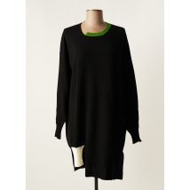 PIER ANTONIO GASPARI - Robe pull noir en laine vierge - Femme - Taille 36 - Modz