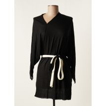 PIER ANTONIO GASPARI - Robe courte noir en modal - Femme - Taille 42 - Modz